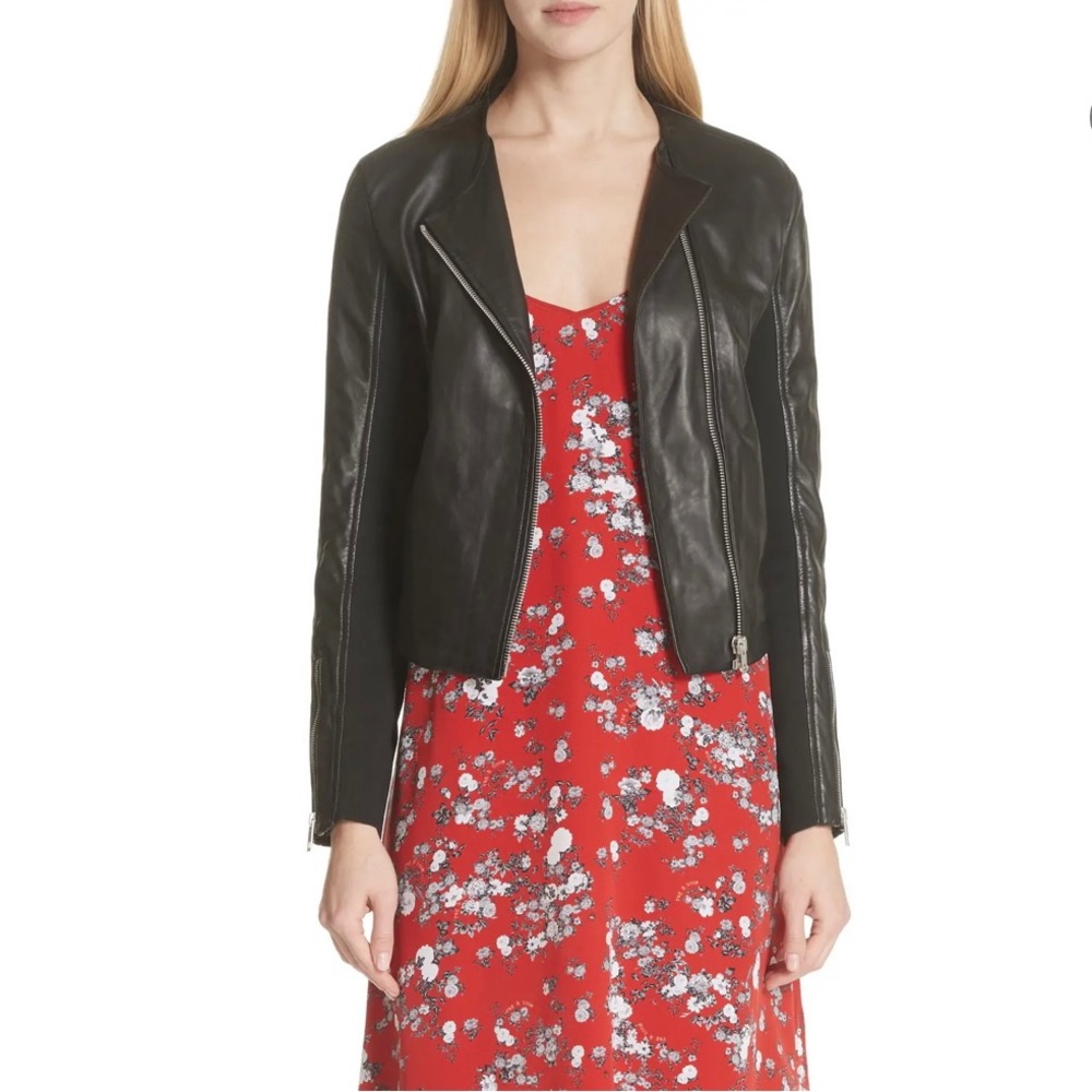 Rag & Bone Harrison Leather Jacket 0